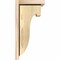 Ekena Millwork Del Monte Rough Sawn Corbel w/Backplate, Douglas Fir, 8"W x 8"D x 16"H COR08X08X16DEL01RDF - alternate 2